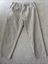 Uniqlo Cotton Relaxed Ankle Pants Tapered Mens Large