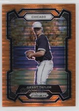 2024 Panini Prizm Orange Pulsar Prizm /399 Grant Taylor #206 1ao4