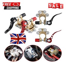 2X 12V Battery Terminals Connectors Clamps Quick Release For Caravan Car Van UK