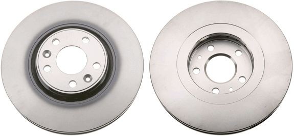 2X Bremsscheibe Vorne TRW DF6208S FÜR Renault Bremsscheiben Scheibenbremse-image