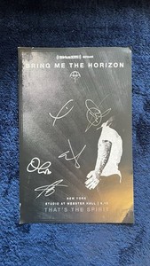 Bring Me the Horizon Signed for sale | eBay
