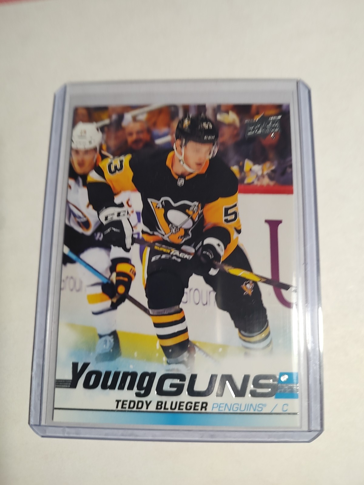 2019-20 Upper Deck - Young Guns Teddy Blueger #231 (RC)