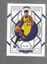 JORDAN CLARKSON 2020-21 PANINI NATIONAL TREASURES CARD #83  /99