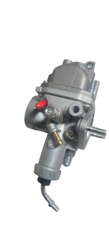 Small carburetor with a fuel shut-off solenoid (anti-backfire solenoid).