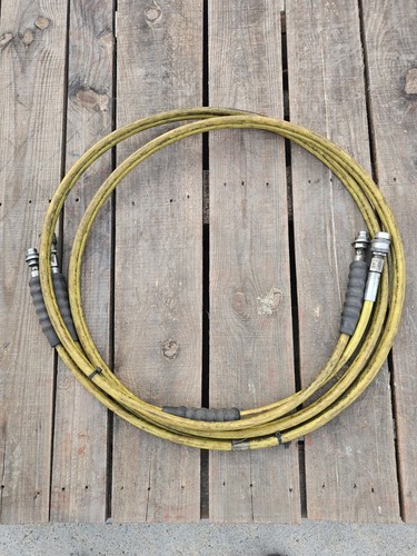 HYTORC 2106 ST 10,000 PSI 1/4" X 15' DUAL HYDRAULIC HOSE ENERPAC QC36234472