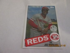 JOE MORGAN 2020 TOPPS 1985 TOPPS 35TH ANNIVERSARY INSERT CARD #85TB-17 (S)