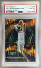 3698 Victor Wembanyama 2023 Panini Select #288 Orange Flash Prizm RC PSA 10