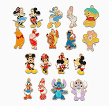 Lot cartoon mickey Minnie charm Pendant DIY bracelet earring Jewelry Making