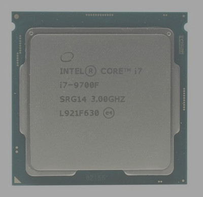 Intel Core i7-9700 F / 8 x 3,00 GHz / 12MB / 8 GT/s /  LGA 1151 /  Prozessor