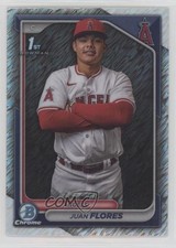 2024 Bowman Chrome Prospects Shimmer Refractor Juan Flores #BCP-234 6fs