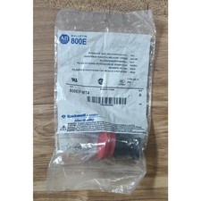 Allen Bradley Red Twist Release Push-Pull Button Mushroom Head 800EP-MT4
