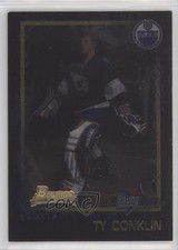 2001-02 Bowman YoungStars Ice Cubed Ty Conklin #154 hg6