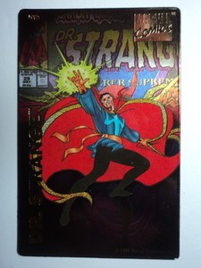 1996 MARVEL COMICS SUPER HEROES MAGNET - DR. STRANGE - ( FLAWED )