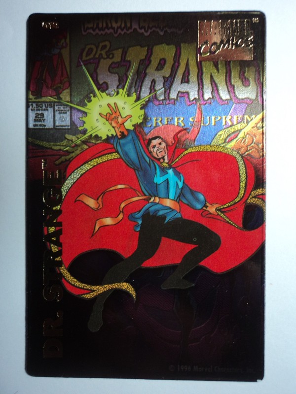 1996 MARVEL COMICS SUPER HEROES MAGNET - DR. STRANGE - ( FLAWED )