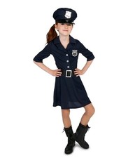 Forum Novelties Police Officer Girls Costume Size Child XL 12-14