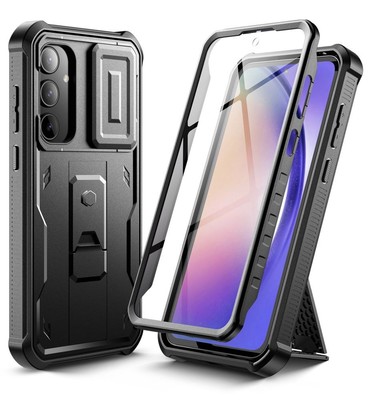 Case Tech-Protect Kevlar Cam+ Samsung Galaxy A55 5G Schwarz