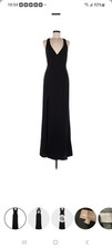 Show Me Your Mumu Women's Sleeveless Long Cocktail Dress Black Large NWT