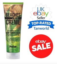 Pro Tan BEACHES AND CREME Dark Tanning GELEE & Carrot🥕 Oil Sunbed Cream SALE!!