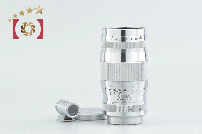 Objectif Canon 135 mm f/3,5 L39 LTM Leica Thread Mount avec viseur 135 mm - Photo 2/4