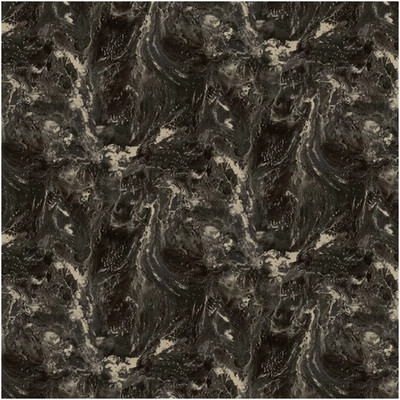 Schwarze Marmoroptik Sienna Strukturtapete Metallic Swirl Vinyl