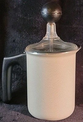 Italian Frabosk Brevettato 2 Cup Milk Frother Cappuccino Creamer GREAT CONDITION
