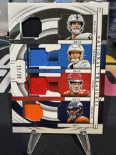 2023 Panini National Treasures - Nfl Gear Quad Materials Patrick Mahomes II,...