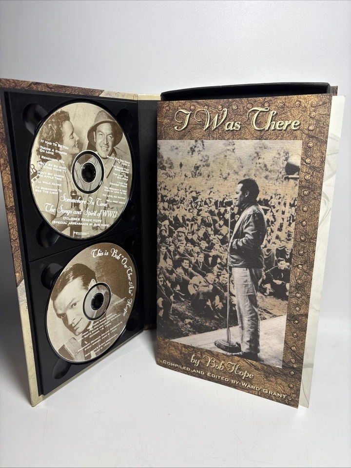 Bob Hope Remembers World War II - SIGNED - 2 DVD Set + Bonus VHS 1942 Recordings - Image 4 of 4