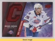 2021-22 Upper Deck AHL Captains Red Michael Mersch #L-2 READ 0vz4