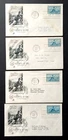 Vintage First Day of Issue Honoring Old National Guard - Qty 4