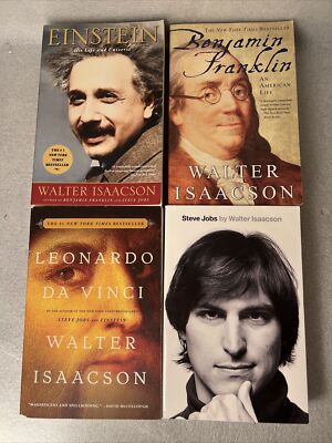Walter Isaacson: The Genius Biographies: Benjamin Franklin, Einstein, Steve Jobs