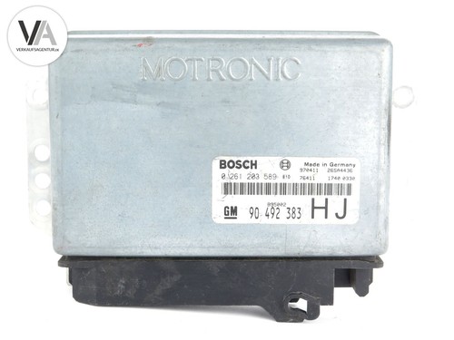 Opel Omega B Motorsteuergerät/ECU Bosch 90492383HJ / 0261203589