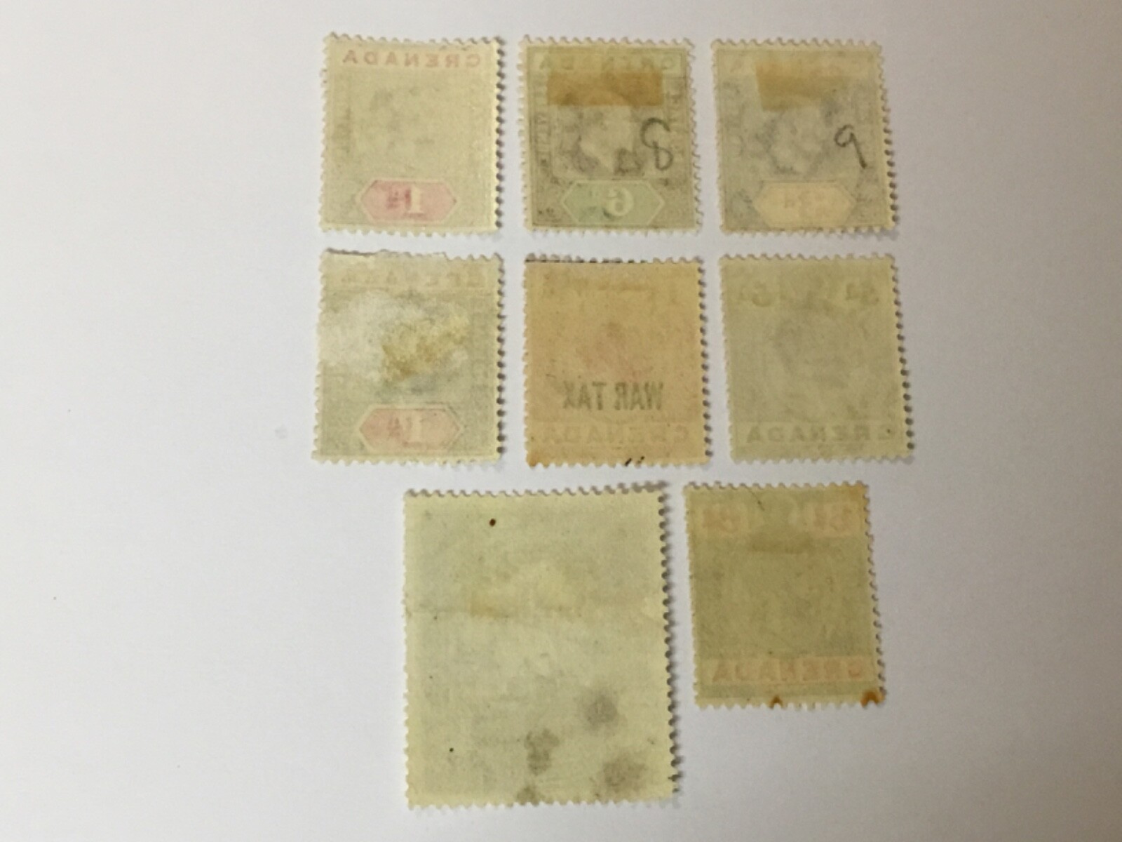 old stamps GRENADA x 8 eBay