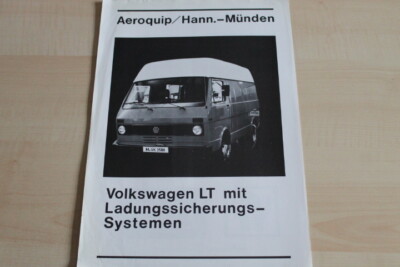 144739) VW LT Aeroquip - Ladungssicherung - Prospekt 198?