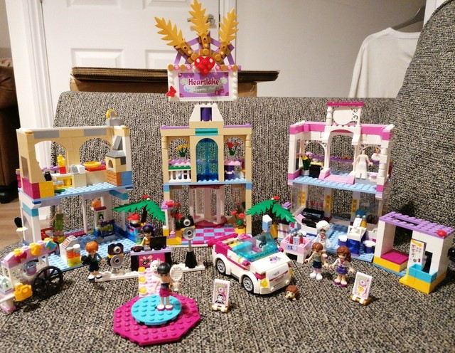 lego friends shopping