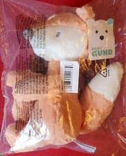 10" Baby Gund Red Fox Renard Stuffed Animal Plush Soft Toy Orange  White New