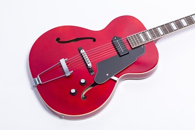 ギター GROTE Jazz Electric Guitar (Red) Amazon.com: GROTE Jazz Electric Guitar Hollow Body Chrome