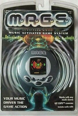 NOS MAGS MUSIC ACTIVATED GAME SYSTEM 2001 HASBRO VINTAGE
