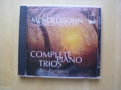 MENDELSSOHN Complete Piano Trios Trio Parnassus MDG CD