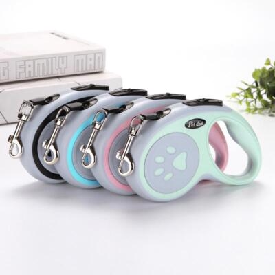 Durable Retractable Nylon Dog Leash - 3m/5m Automatic Cat Lead
