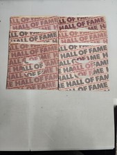 45 RPM 7" RECORD SLEEVES CO. SLEEVE 6 PACK SEE PHOTOS - Hall Of Fame SLV146