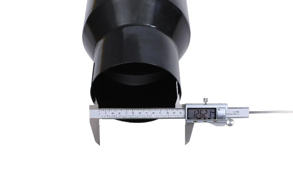 Black Straight Stainless Steel Exhaust Tip 5"-8" ,Wall Thickness 1.2mm - Image 4 of 4