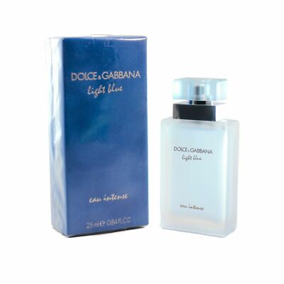 Dolce & Gabbana Light Blue Eau Intense 0.84 1.6 3.3oz 25 50 100