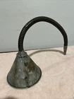 "Vintage" Galvanized Metal Oil Funnel Gooseneck Flex Hose Farm Auto Shop