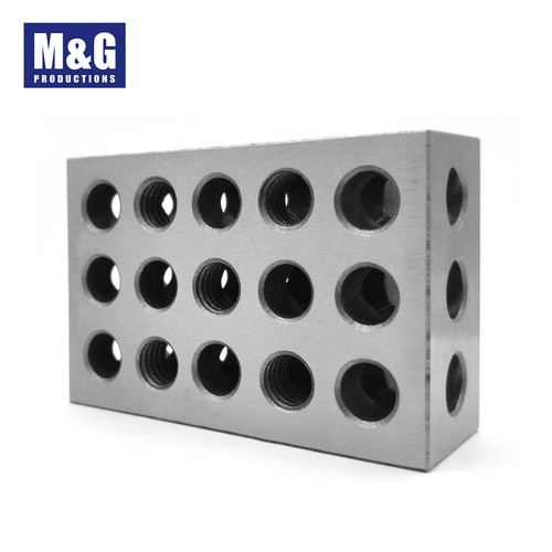 4 pcs Imperial 1"x2"x3 Block set  with 5 Threaded Hole for easy of use. - Afbeelding 7 van 8