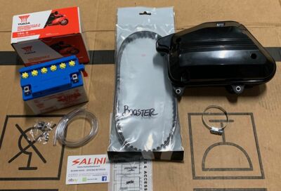 Yuasa YB4L-B Battery Transmission Belt MBK YAMAHA Booster BWS Air Filter