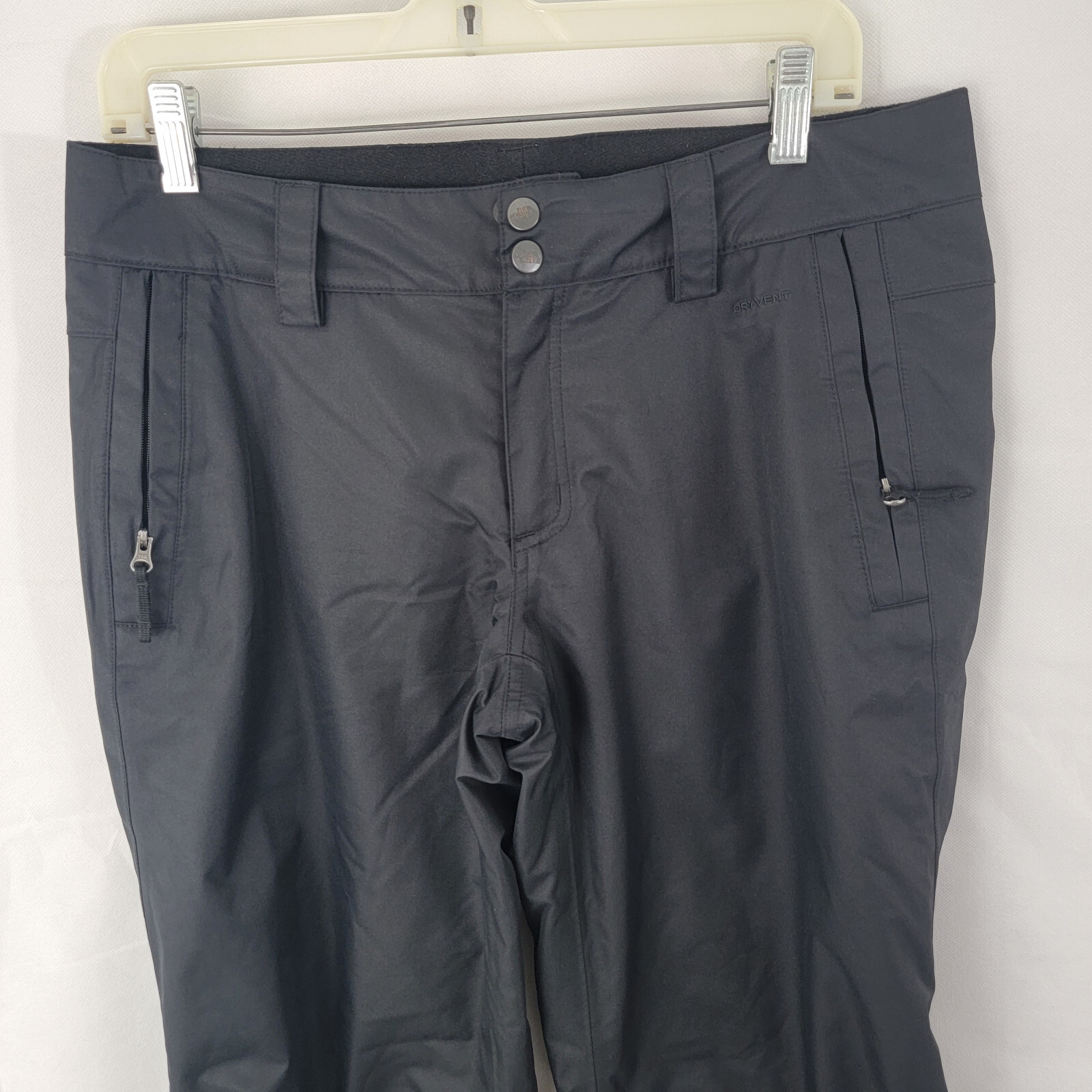 THE NORTH FACE Womens Snow Pants Sz MEDIUM DryVent SALLY Black Ski Winter READ