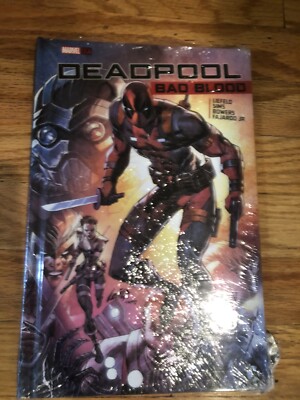 NEW SEALED DEADPOOL BAD BLOOD HARDCOVER GRAPHIC NOVEL 