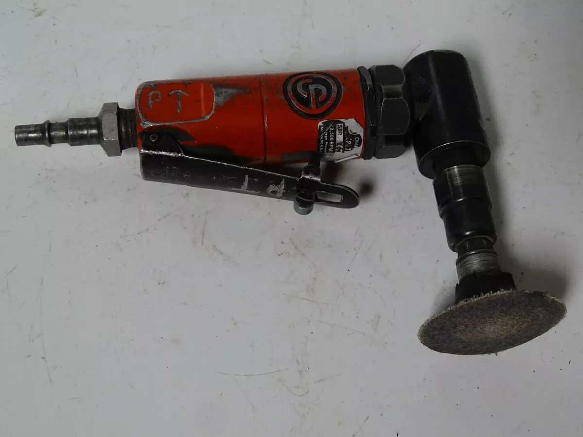 Chicago Pneumatic Air Angle Die Grinder 22 500 RPM CP875