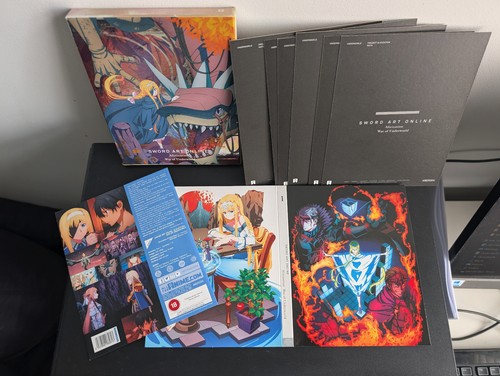 Sword Art Online Aicization War Of The Underworld Part 1 & 2 Blu Ray Collectors - Picture 6 of 12