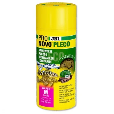 JBL Pro Novo Pleco Wafer M 250ml - Futtertabletten für Welse